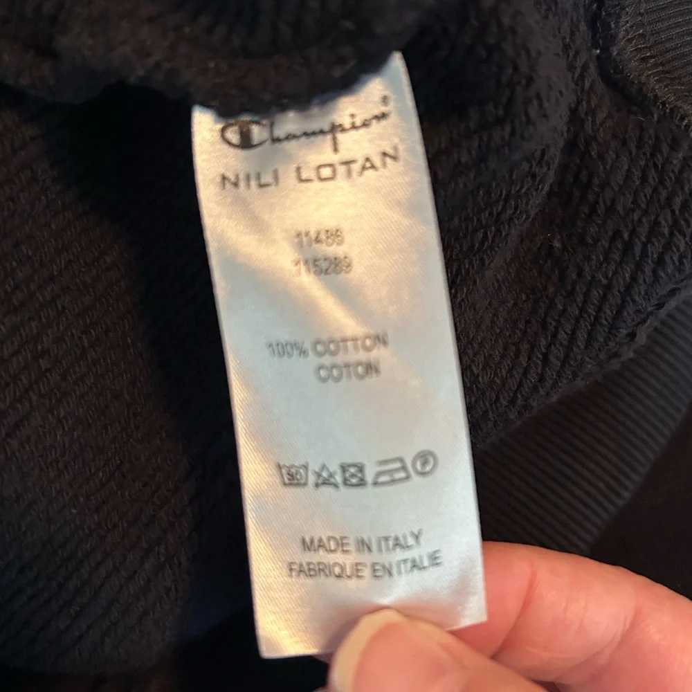 Nili Lotan x Champion Black Hoodie - Picture 9 of 9